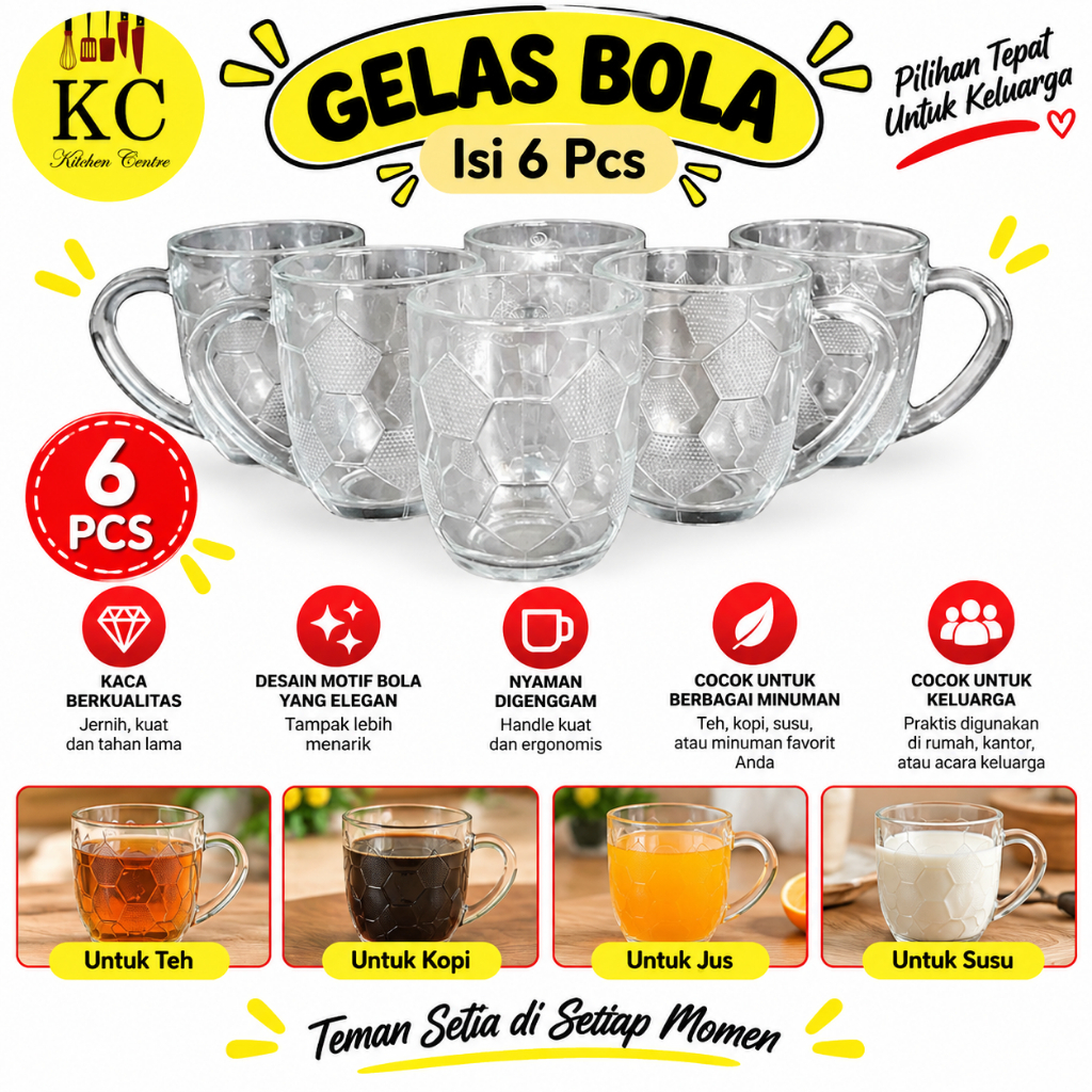Gelas Cangkir Kaca Motif Segi lima kopi Gelas Kopi Ulir Kaca Bening