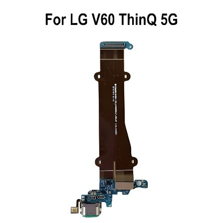 Flex Board + Konektor LG V60 ThinQ Kabel Fleksibel Penghubung Board Sparepart HP untuk Servis