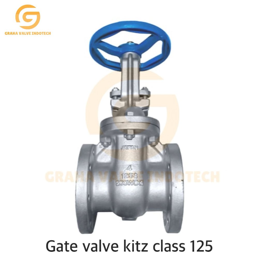 GATE VALVE KITZ FCL #125 CAST IRON 3" INCH