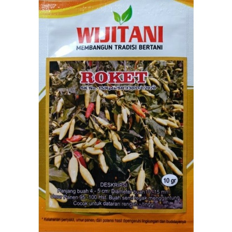 Biji 15 Benih Cabe Rawit ROKET