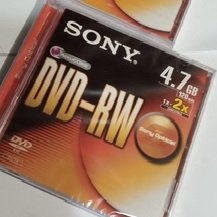 CD DVD-RW Kaset Kosong Baru Segel