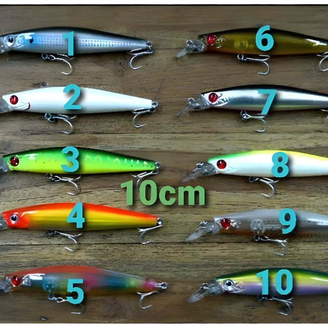 Lure KYOTO "BOMBER MINNOW"
10cm/15,6gr
