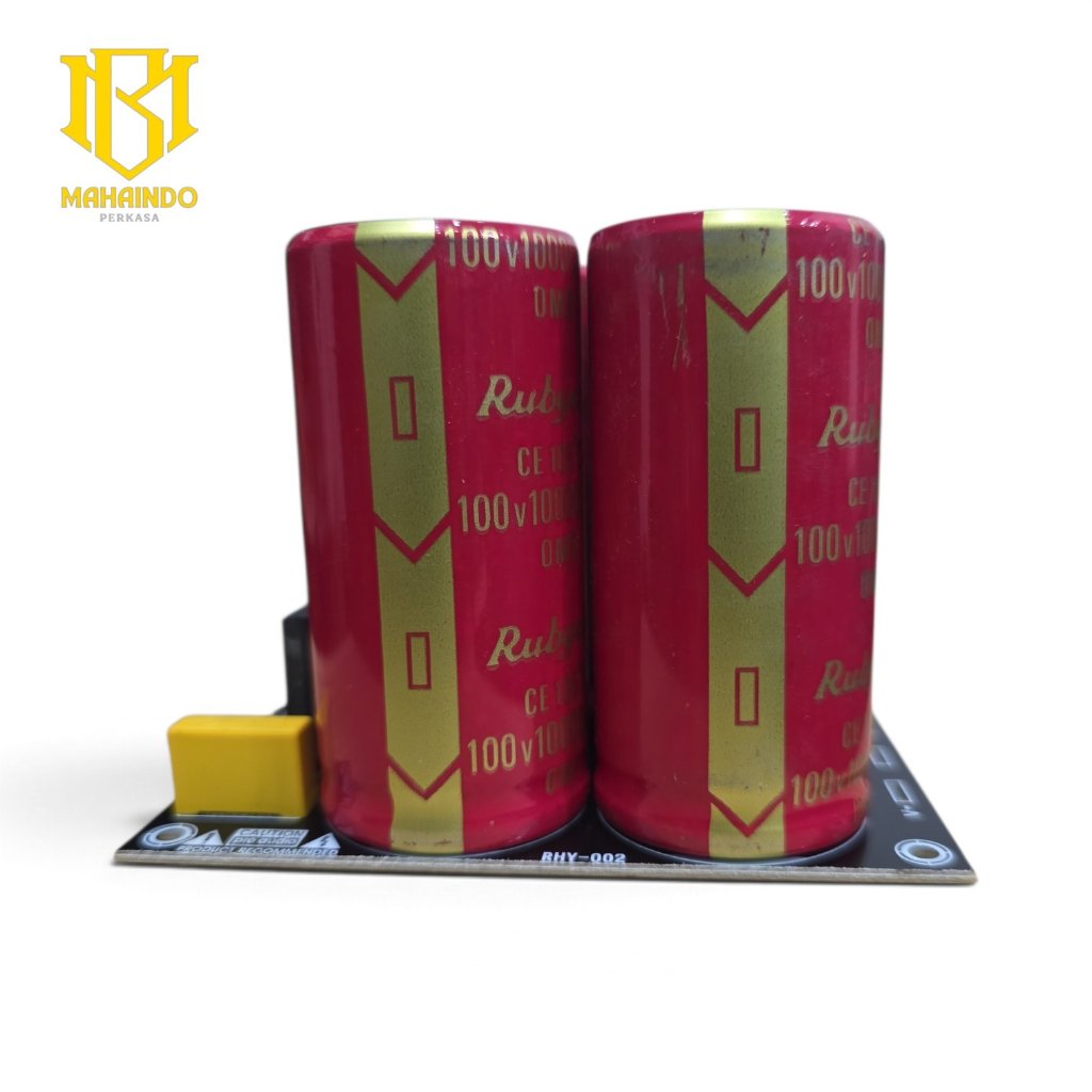 Kit PSU 4 Elco Rubycon Red / Merah OMR 100v 10000uf Original