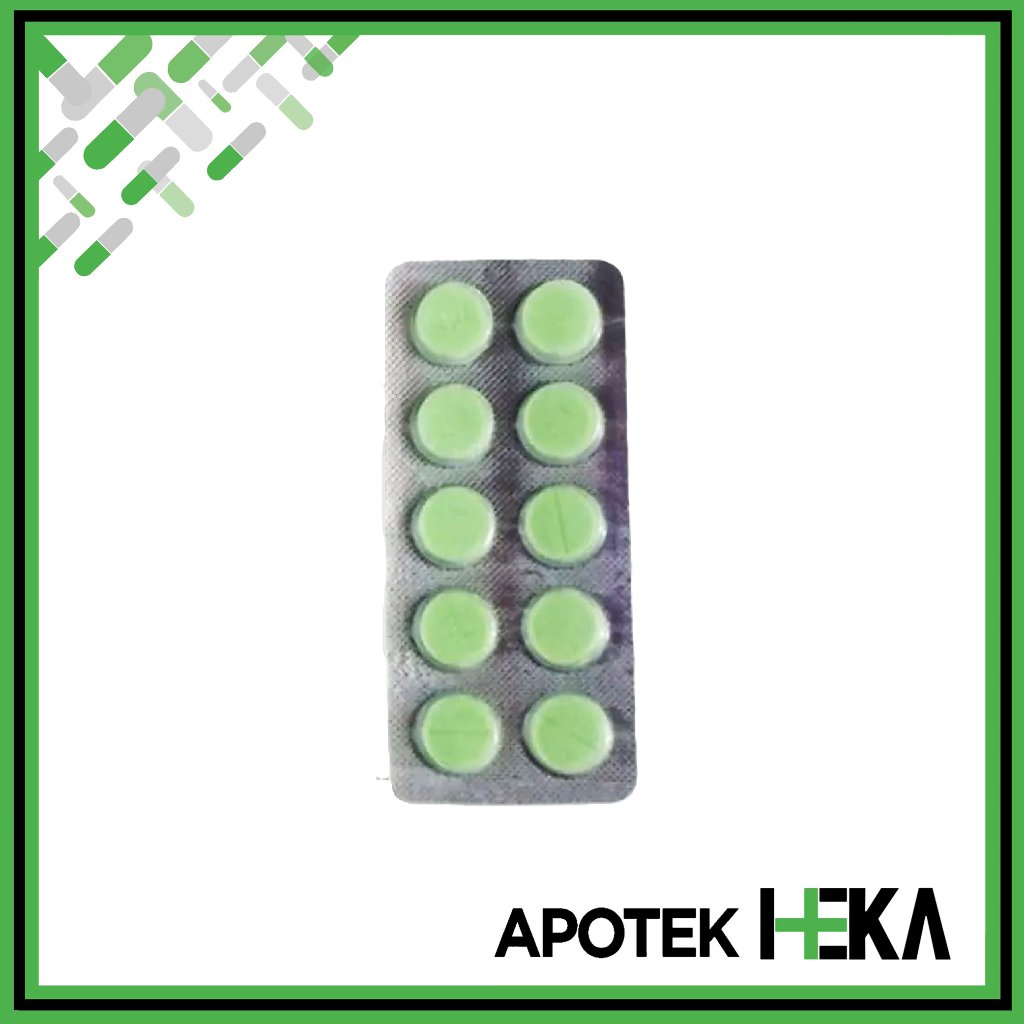 Antasida Doen Mersi Strip isi 10 Tablet - Obat Lambung Maag