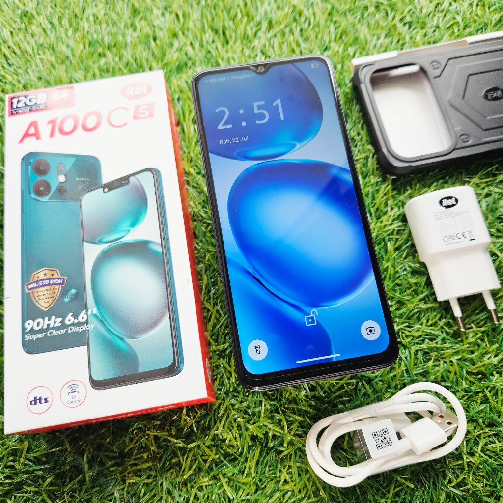 ITEL A100CS / A100C S SECOND 3/64 GB & 4/64 GB HP SECOND HP SEKEN HP BEKAS HP MURAH