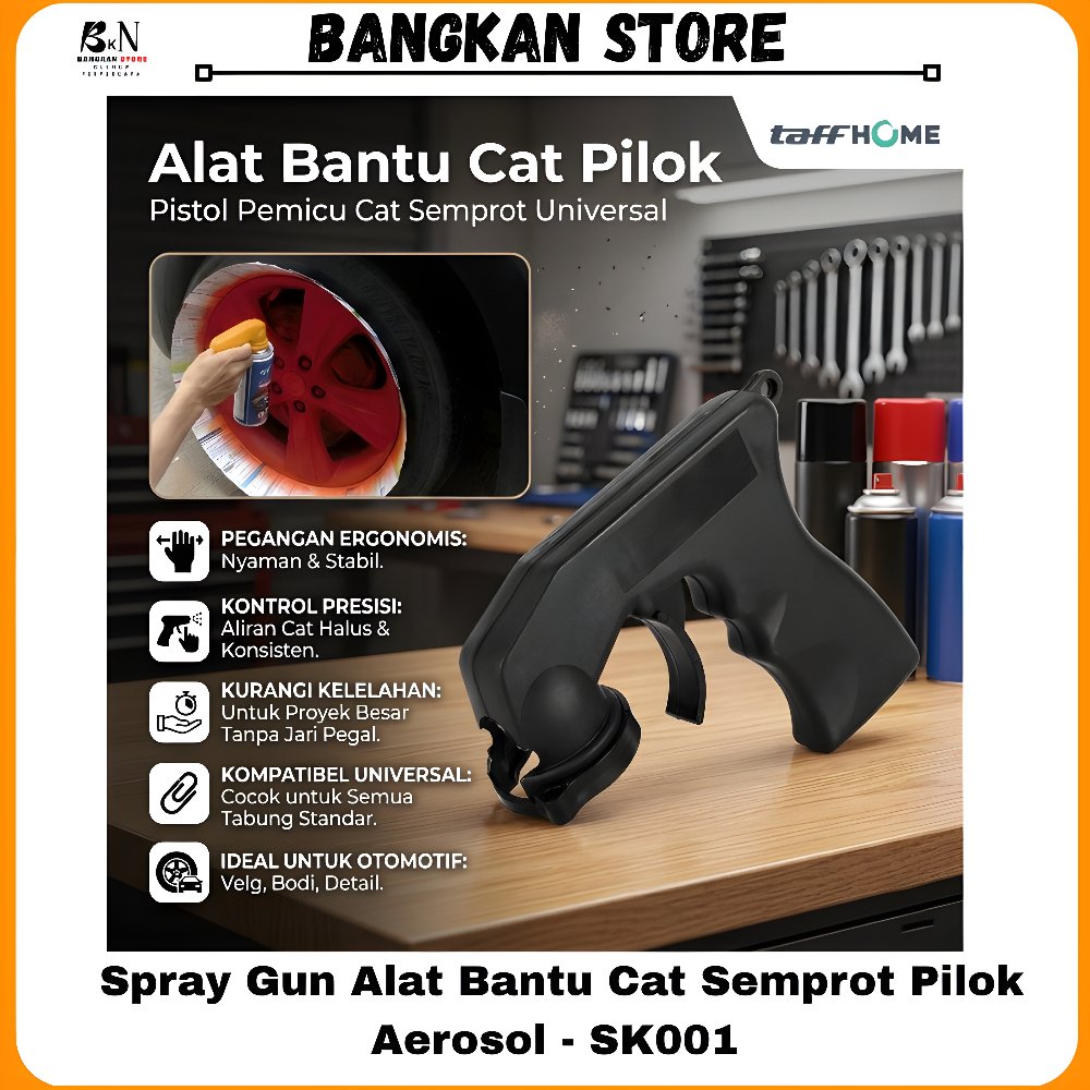 Spray Gun Alat Cat Semprot Pilok / Alat Spray Gun Manual Semprot
