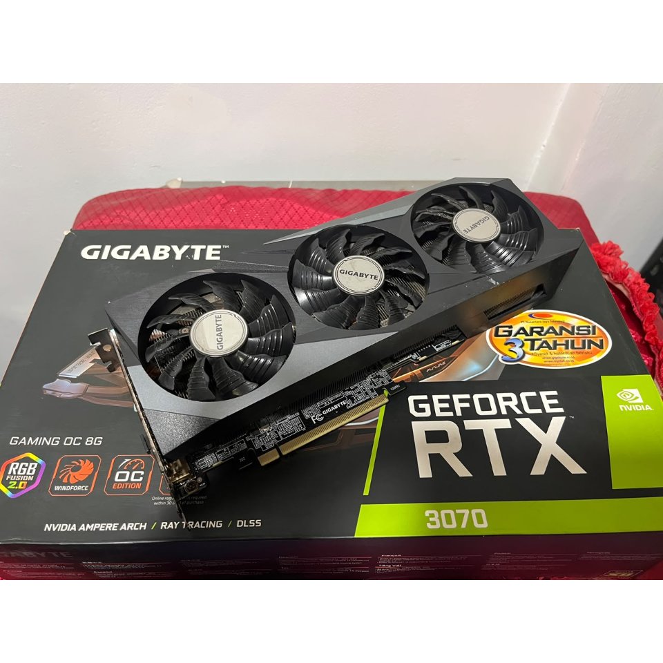 VGA NVDIA GIGABYTE RTX 3070 / RTX3070 GAMING OC 8GB GDDR6 | SECOND