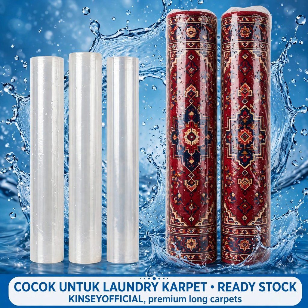 Plastik Roll Laundry Karpet