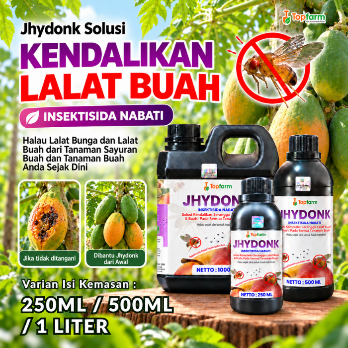 Obat Lalat Buah Topfarm / Obat Lalat Buah Pada Pepaya / Obat Lalat Buah Pepaya California / Obat Men