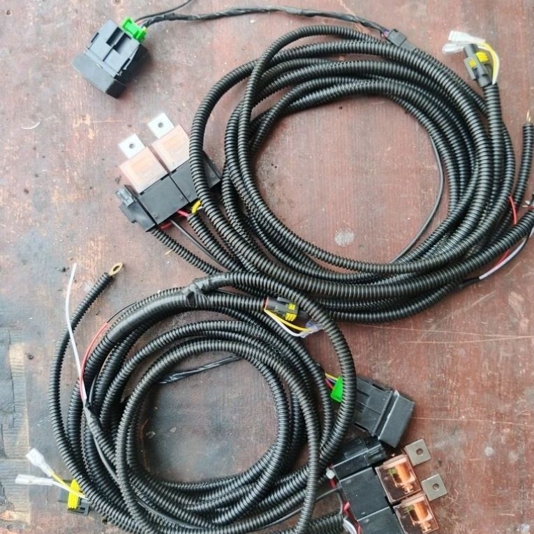 Kabel Foglamp Brio, Mobilio, Avanza, Xenia type E/S upgrade Foglamp biled relay projector custom
