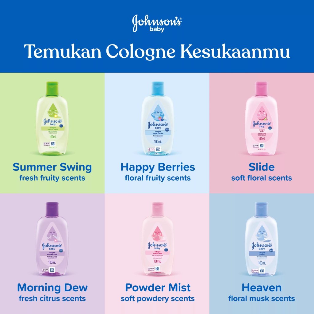 JOHNSONS BABY MURAH COLOGNE / JOHNSON'S PARFUM / MINYAK WANGI BAYI JOHNSON BABY