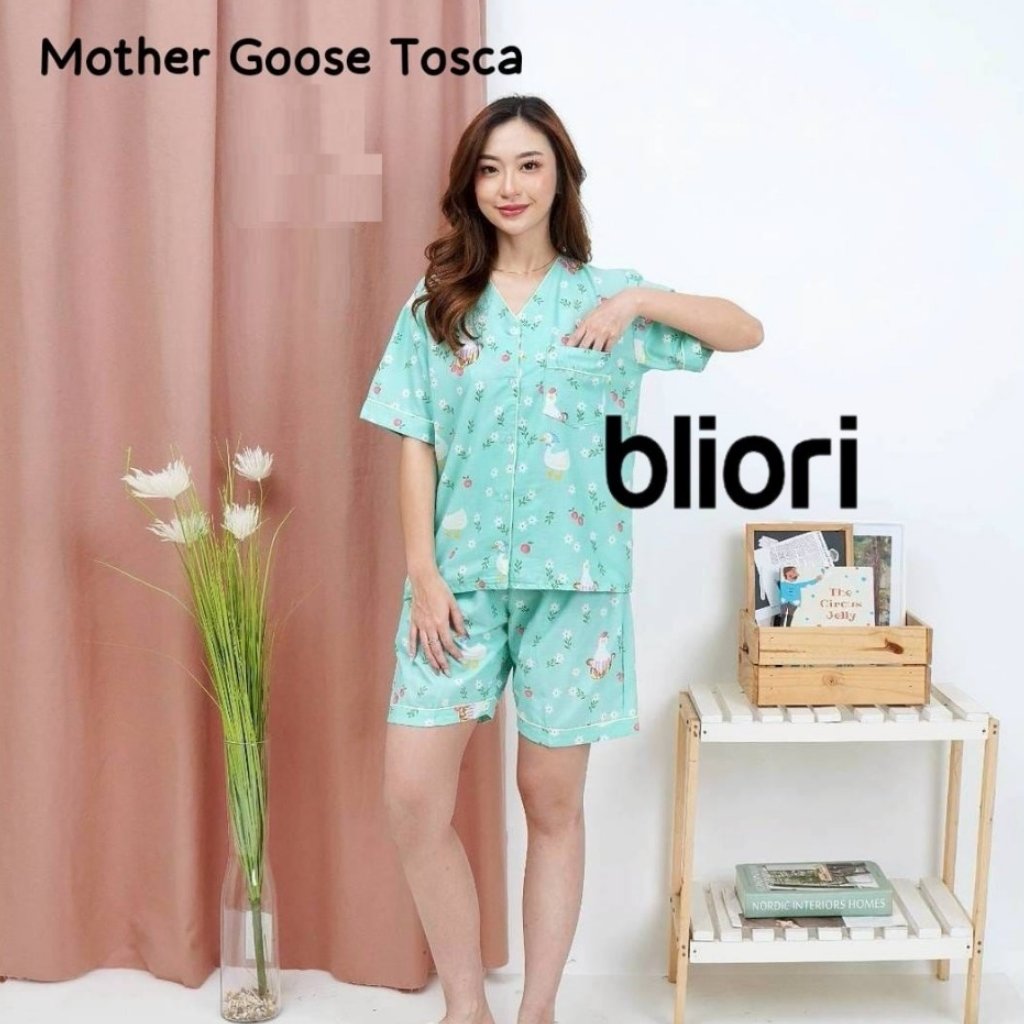Piyama Premium Cotton MOTHER GOOSE TOSCA  BLIORI
