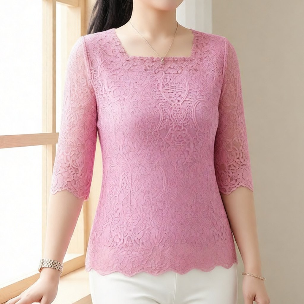 pluus__Kebaya Brokat Premium Model CANTIKA Terbaru Kebaya Brokat Formal Atasan Kebaya