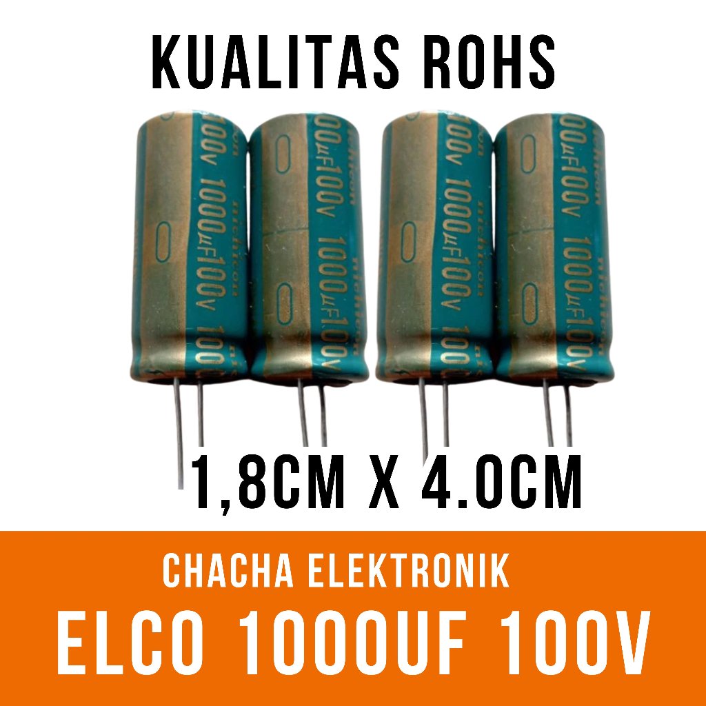 Elco 1000UF 100V C 1000UF/100V
