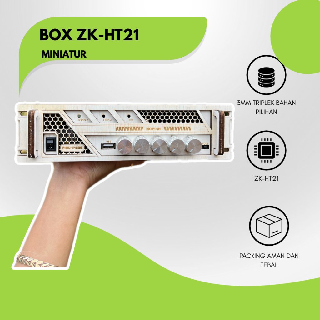 box zk HT21 versi besar power amplifier