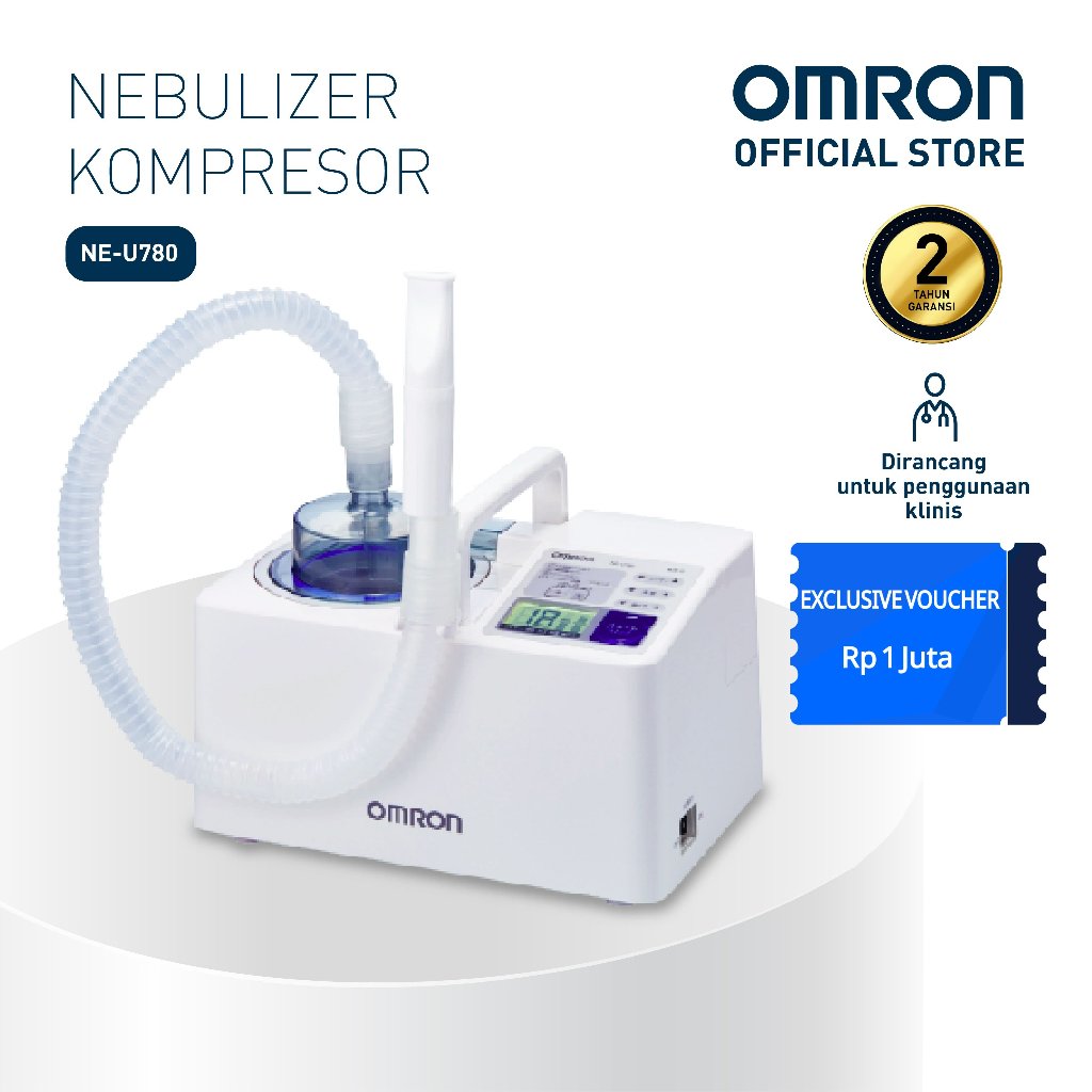 OMRON Professional Ultrasonic Nebulizer NE-U780 Alat Terapi Uap