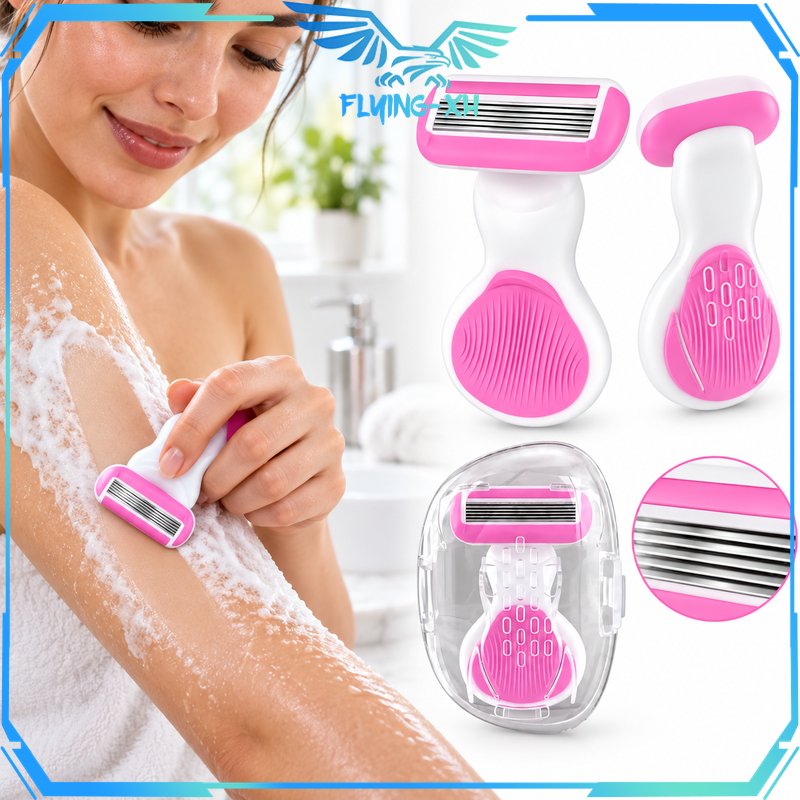 Alat Cukur Manual Shaver Manual Tahan Lama Alat Cukur Bulu Wanita Pencukur Bulu Wanita