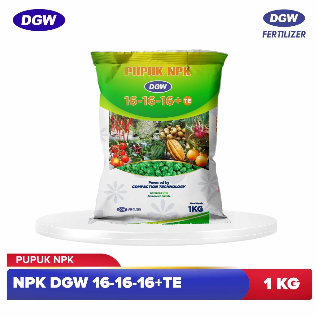 DGW - Pupuk NPK 16-16-16-TE KEMASAN 1 KG