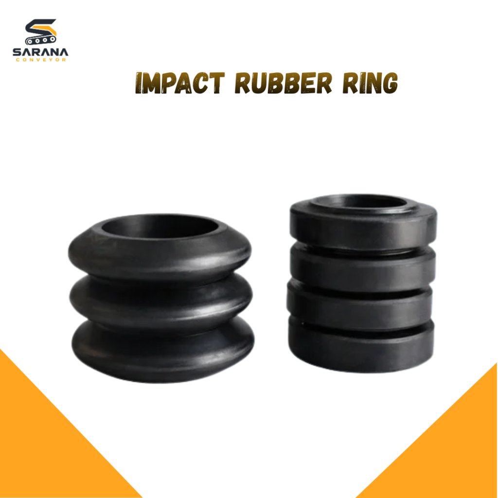 Impact Rubber Ring / Idler Roller Karet / Rubber Ring Conveyor