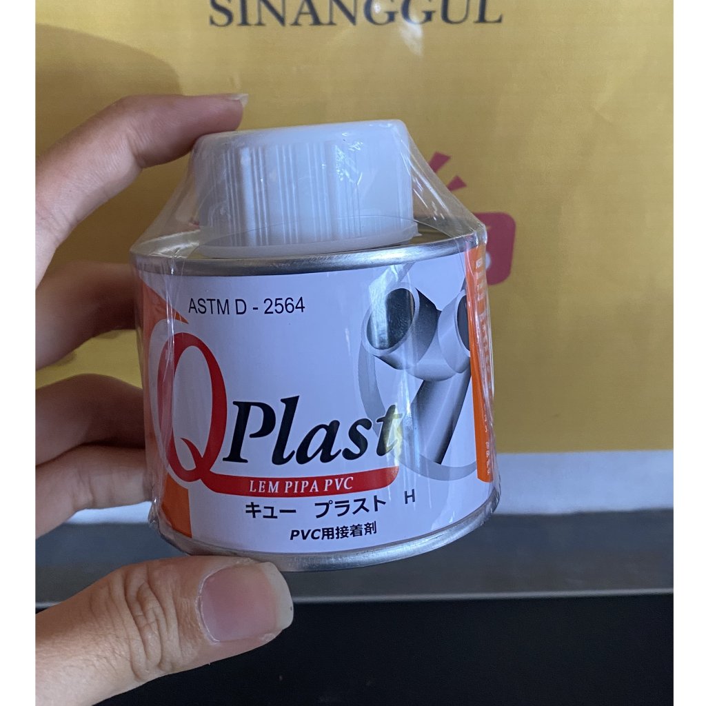 Lem Pipa Pralon Peralon PVC Qplast Super 100gr