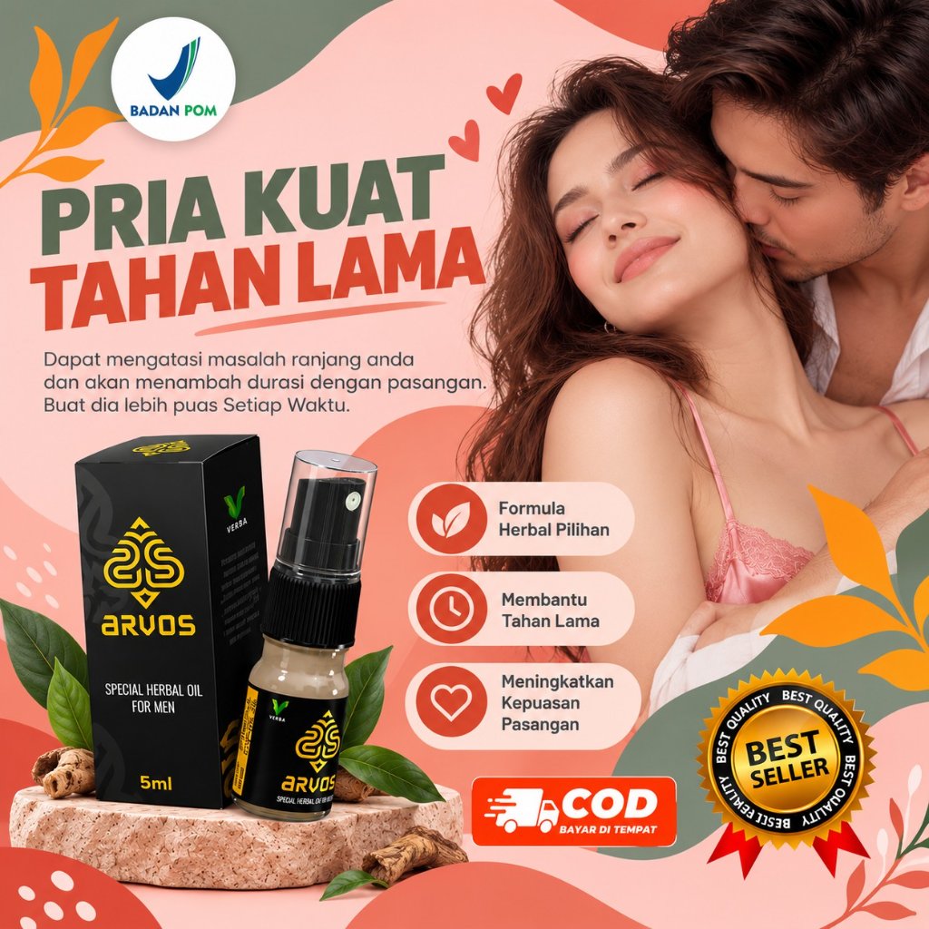 ARVOS SEMPROT KUAT OBAT KUAT PRIA BPOM PRAKTIS