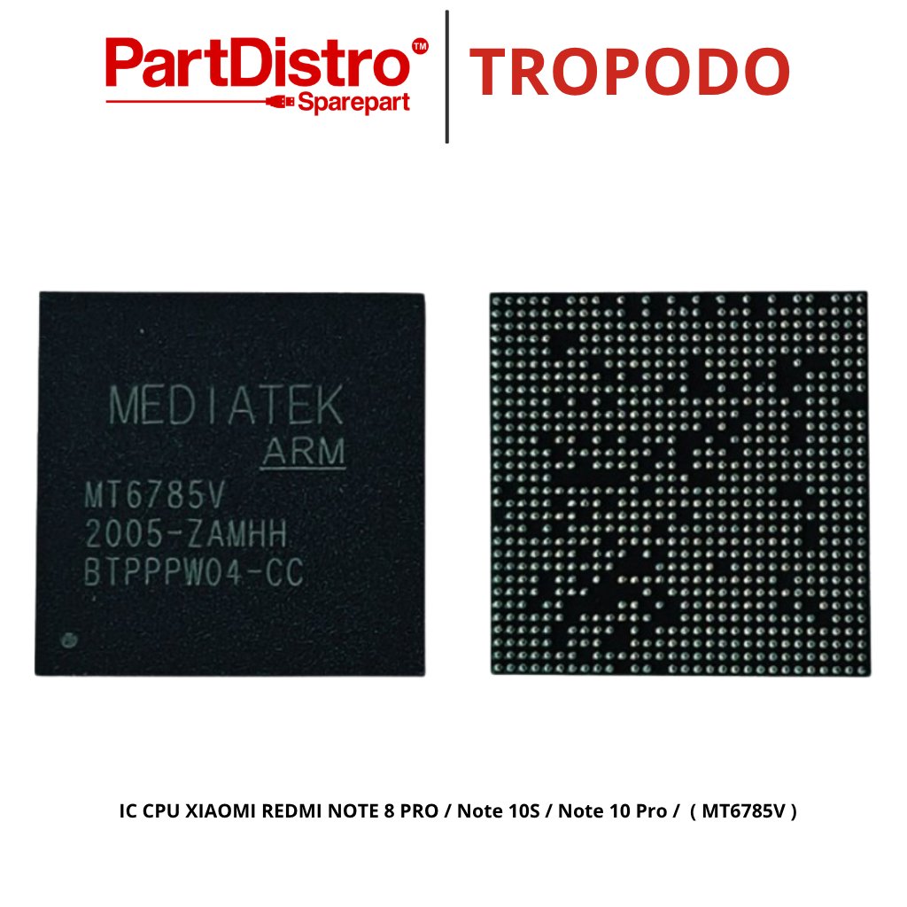 IC CPU XIAOMI REDMI NOTE 8 PRO / Note 10S / Note 10 Pro /  ( MT6785V )