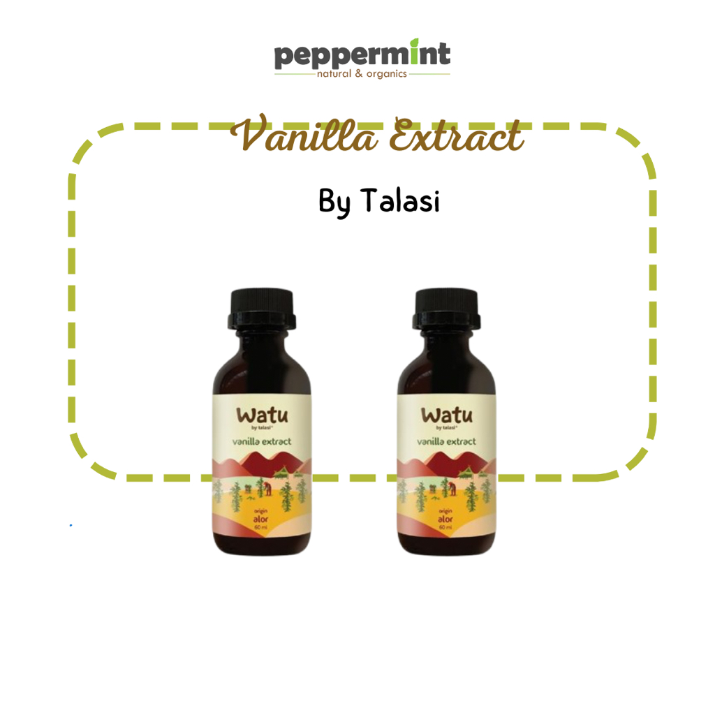 

Watu Vanilla Extract - Vanilla Ekstrak Asli Alor 60ml / Vanilla Extract
