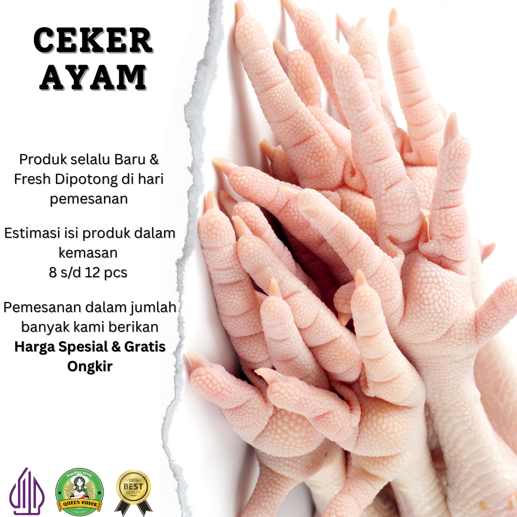 

Ceker Ayam Segar / Ceker ayam bersih 1kg