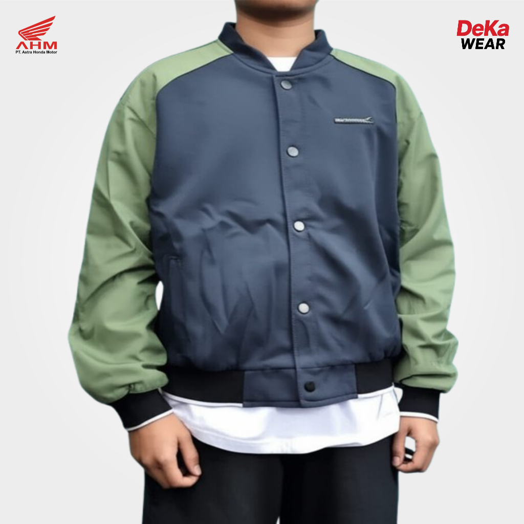 Jaket Honda Scoopy Hijau Terbaru Original AHM