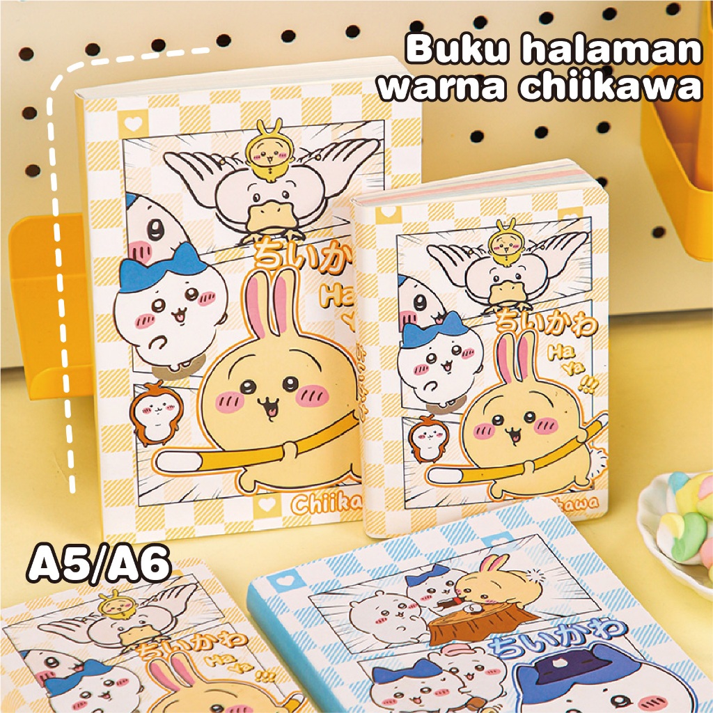 

Kartun Chiikawa Co-Branded 224 Halaman Super Tebal Notebook A5/A6 Catatan Data Buku Catatan Mahasiswa Menulis Artikel Hadiah Luar Biasa