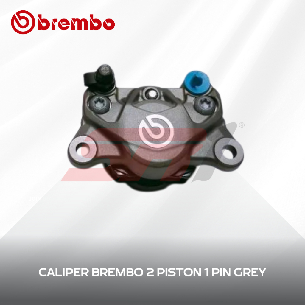 CALIPER BREMBO 2 PISTON 1 PIN GREY