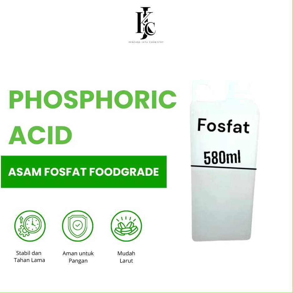 Phosphoric Acid/Asam Fosftat 85% FoodGrade 1kg