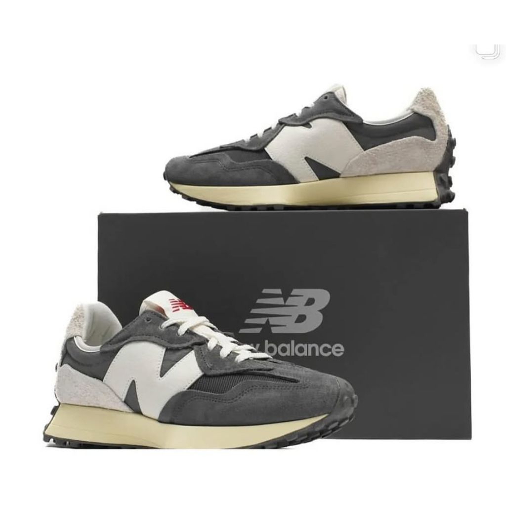 NB 327 Original 100% BNIB - Grey size 39.5