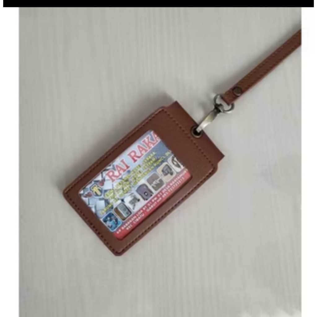 

Id Card Name Tag Kulit Id Card Holder Lanyard Terbaru