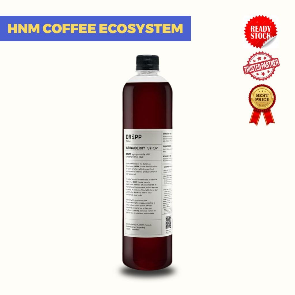 

Dripp Strawberry Syrup 765ml