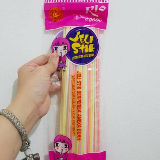 

Permen Sedotan Jeli Stik Panjang - Permen Sedotan Jelly Stick Aneka Buah