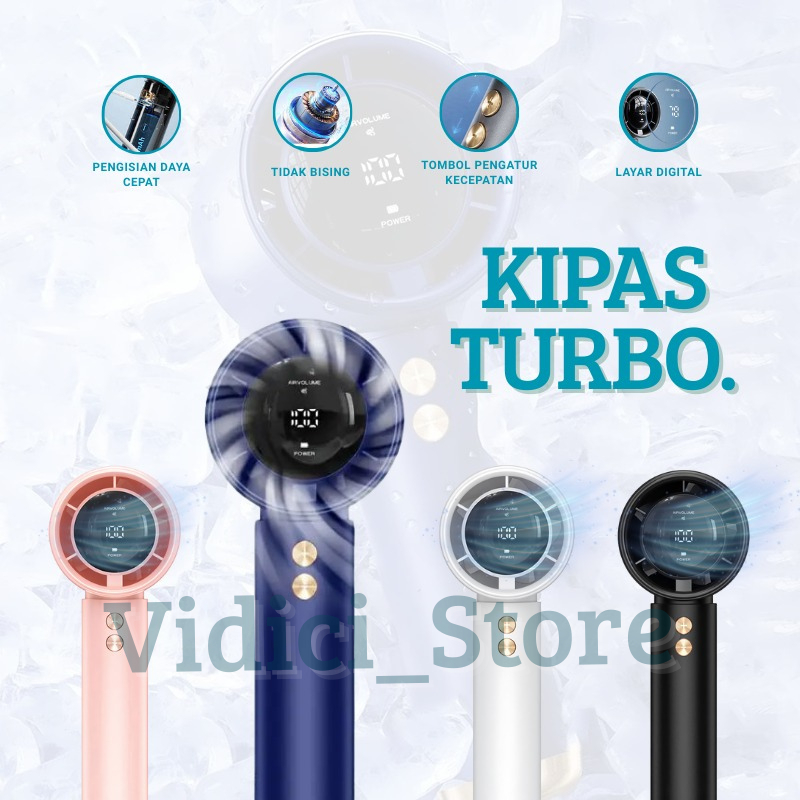Kipas Angin Genggam / Kipas Angin Outdoor Mini Fan / Turbo FAN  / Kipas Angin Buah Silikon