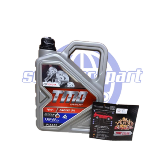 OLI TMO TOYOTA DIESEL 4L 15W-40 oli mesin mobil diesel solar 4 liter 100% original