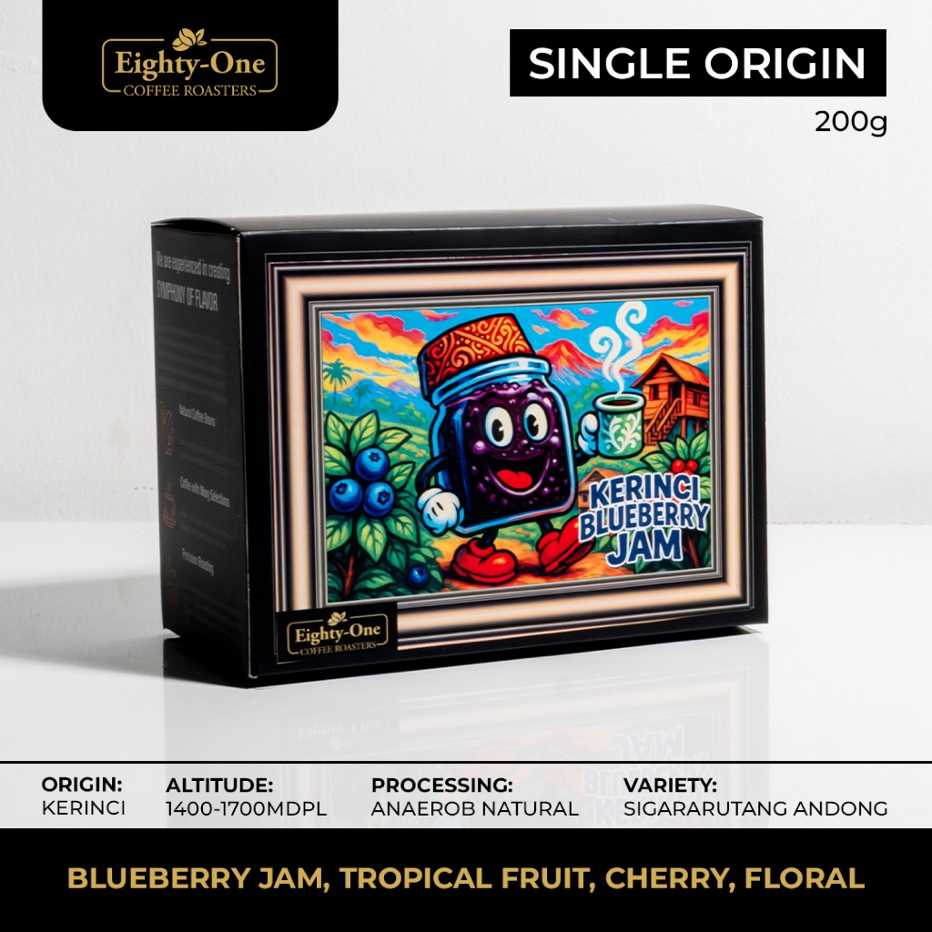 

Kerinci Blueberry Jam I Single Origin Arabika Kerinci I 200gr