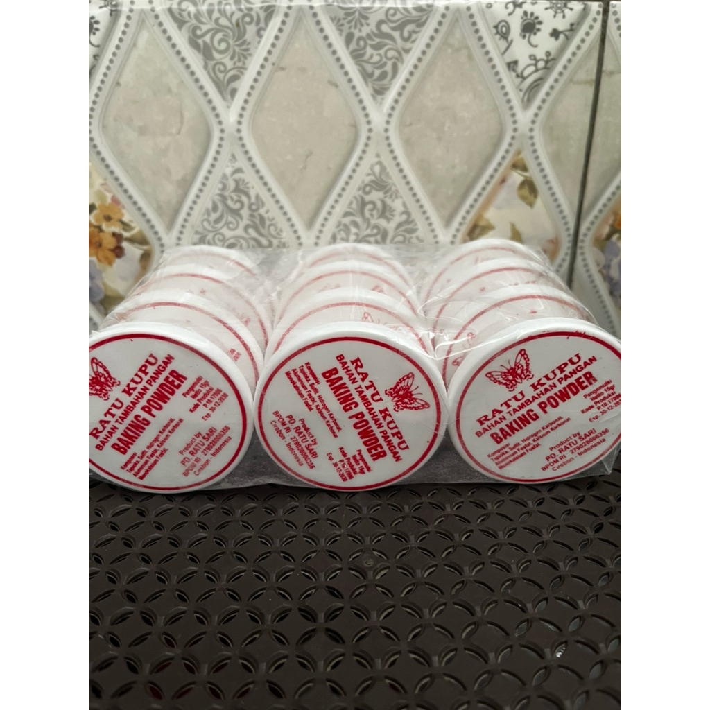 

BAHAN KUE/ PENGEMBANG/ BAKING POWDER RATU KUPU 1pc isi 15gr