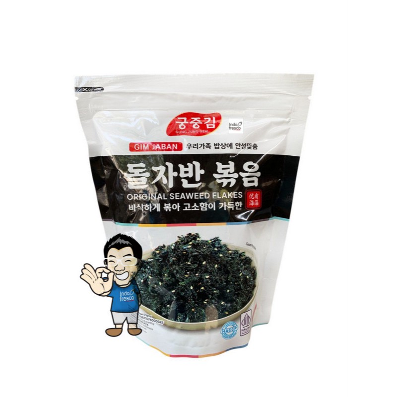 

Gungjung Gim Jaban Original Seaweed Flakes- Nori Tabur Biji WIjen 40 g