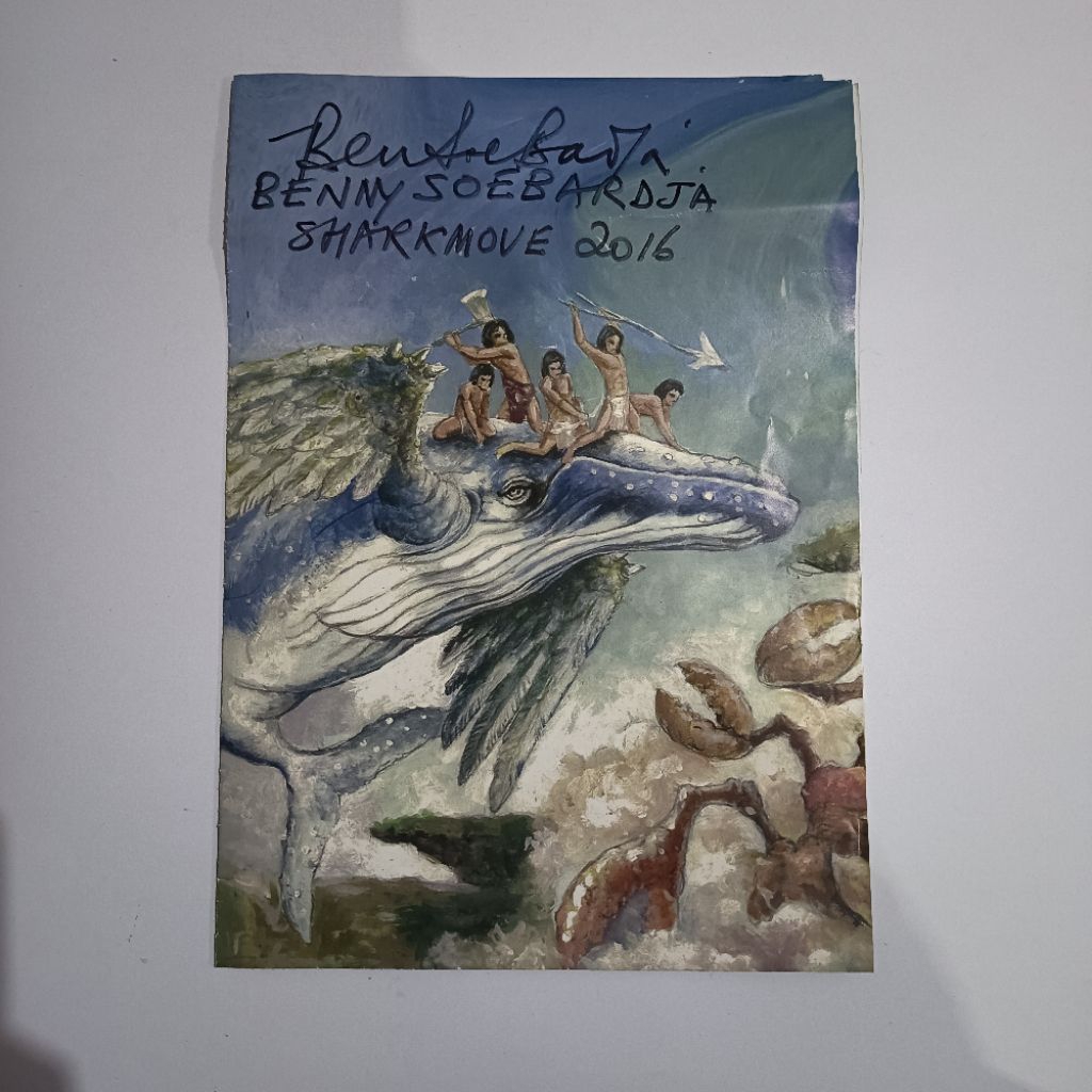 Poster original band Sharkmove Beny Soebarja