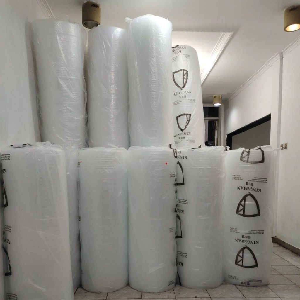 

bubble wrap 125cm x 50 meter, 2,4kg