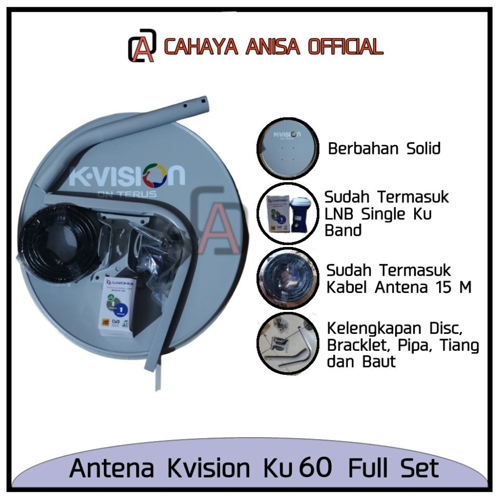 K-Vision KU 60 Antena Parabola KU Band