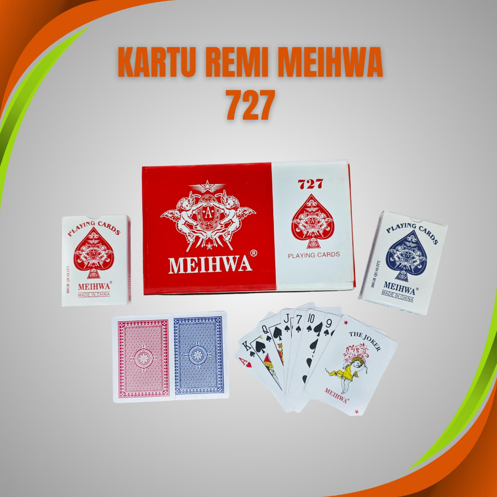 Kartu Remi Mei Hwa 727 1 Box