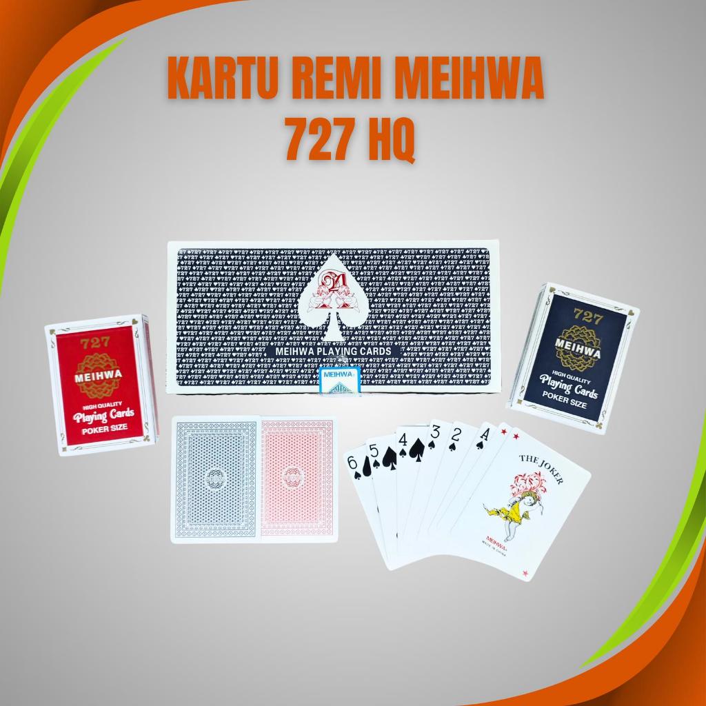 Kartu Remi Mei Hwa 727 HQ 1 Box
