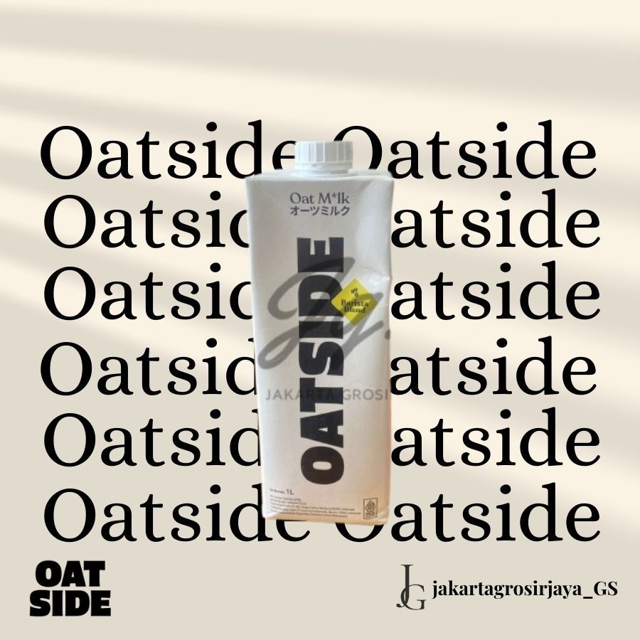 

Oatside Barista Oat Milk 1L - Susu Oat Gandum Lactose & Dairy Free 1 Liter