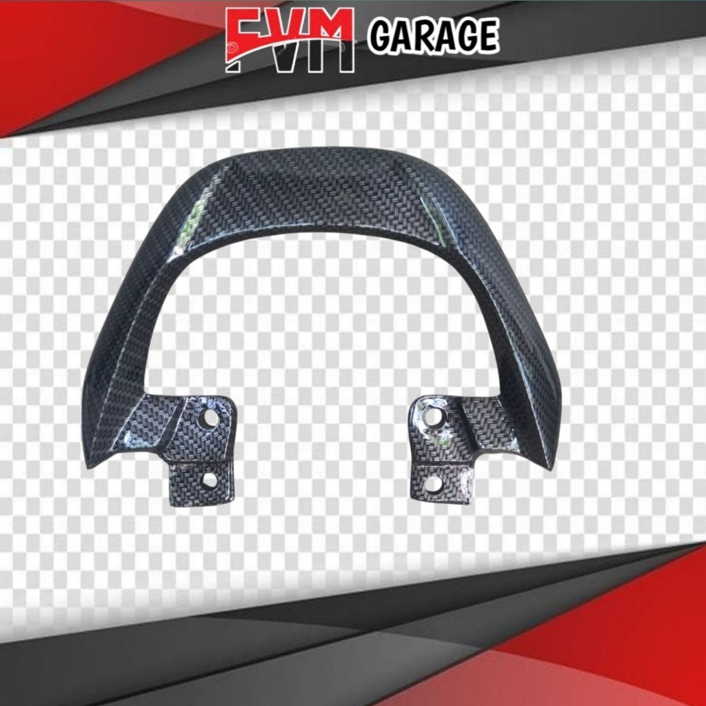BEHEL JUPITER Z BURHAN CARBON PLANGER PEGANGAN JOK BELAKANG YAMAHA JUPITER Z LAMA CARBON WTP