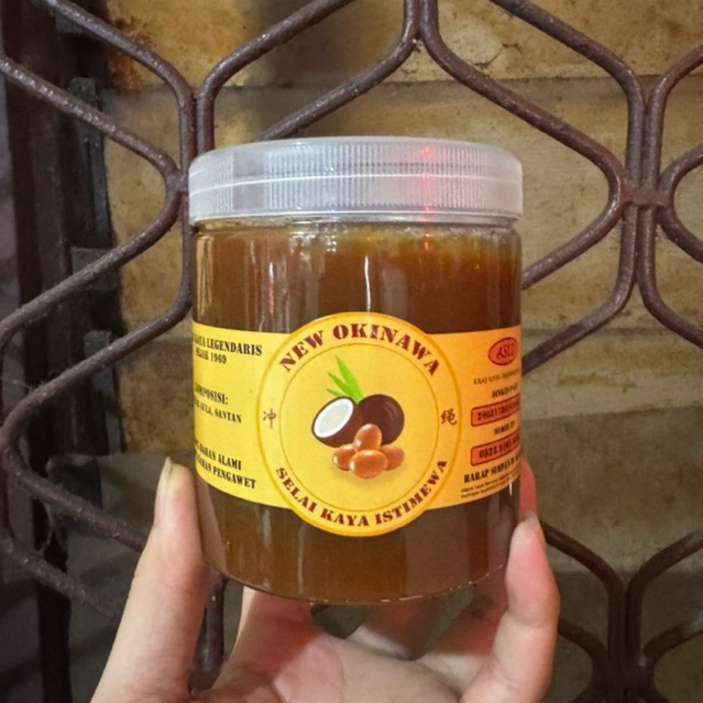 

700gr Selai Kaya New Okinawa Halal Homeade Gluten Free 100% Bahan Alami Tanpa Bahan Pengawet