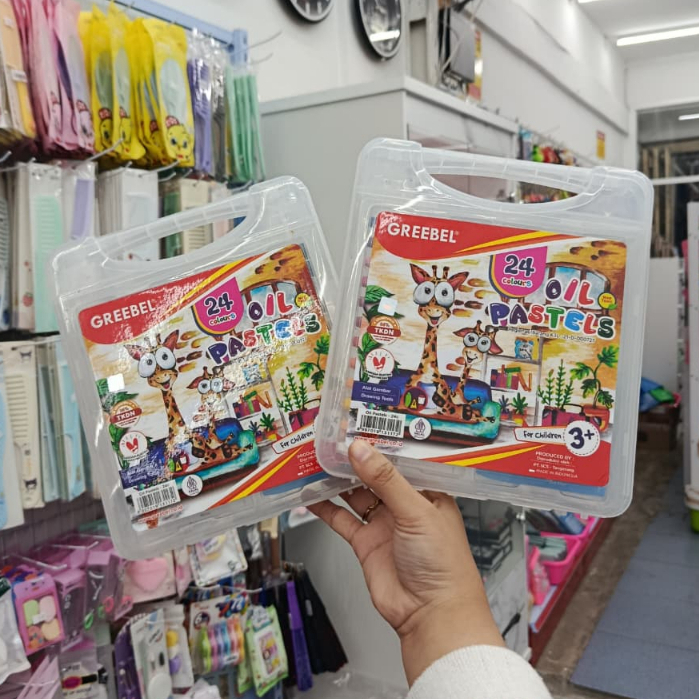 

Grebel Oil Pastels 24 Warna – Crayon Minyak Warna Lengkap untuk Anak & Dewasa Harga Grosir Bisa COD
